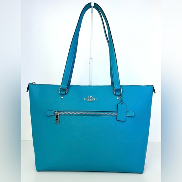 COACH Turquoise Women's Tote Bag - Picture 12 of 14